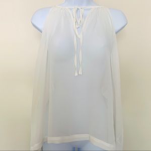 White Sheer Blouse